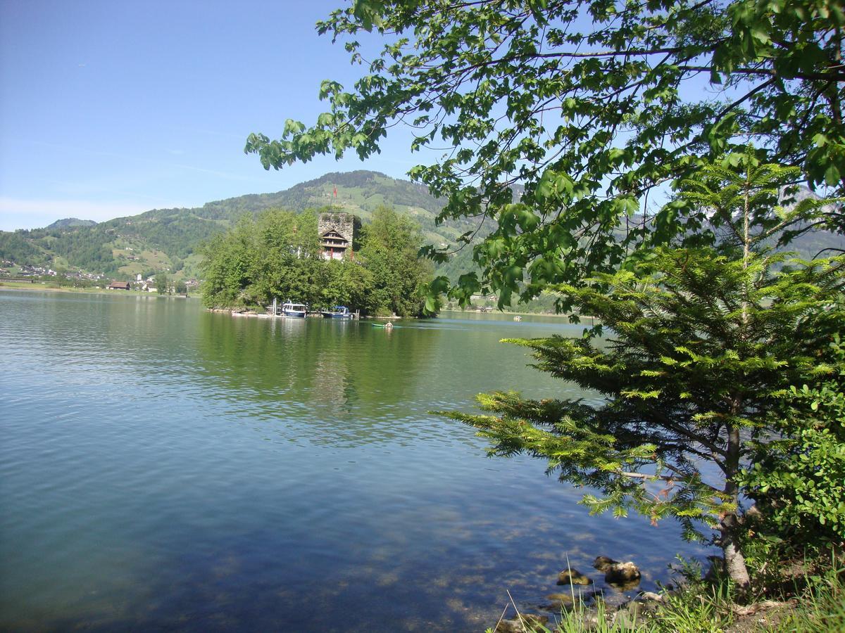 Bed and Breakfast Hirschfarm, Goldau Exterior foto